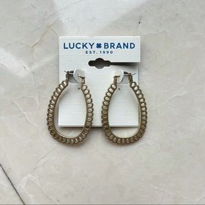 Lucky Brand Golden Hoop Earrings